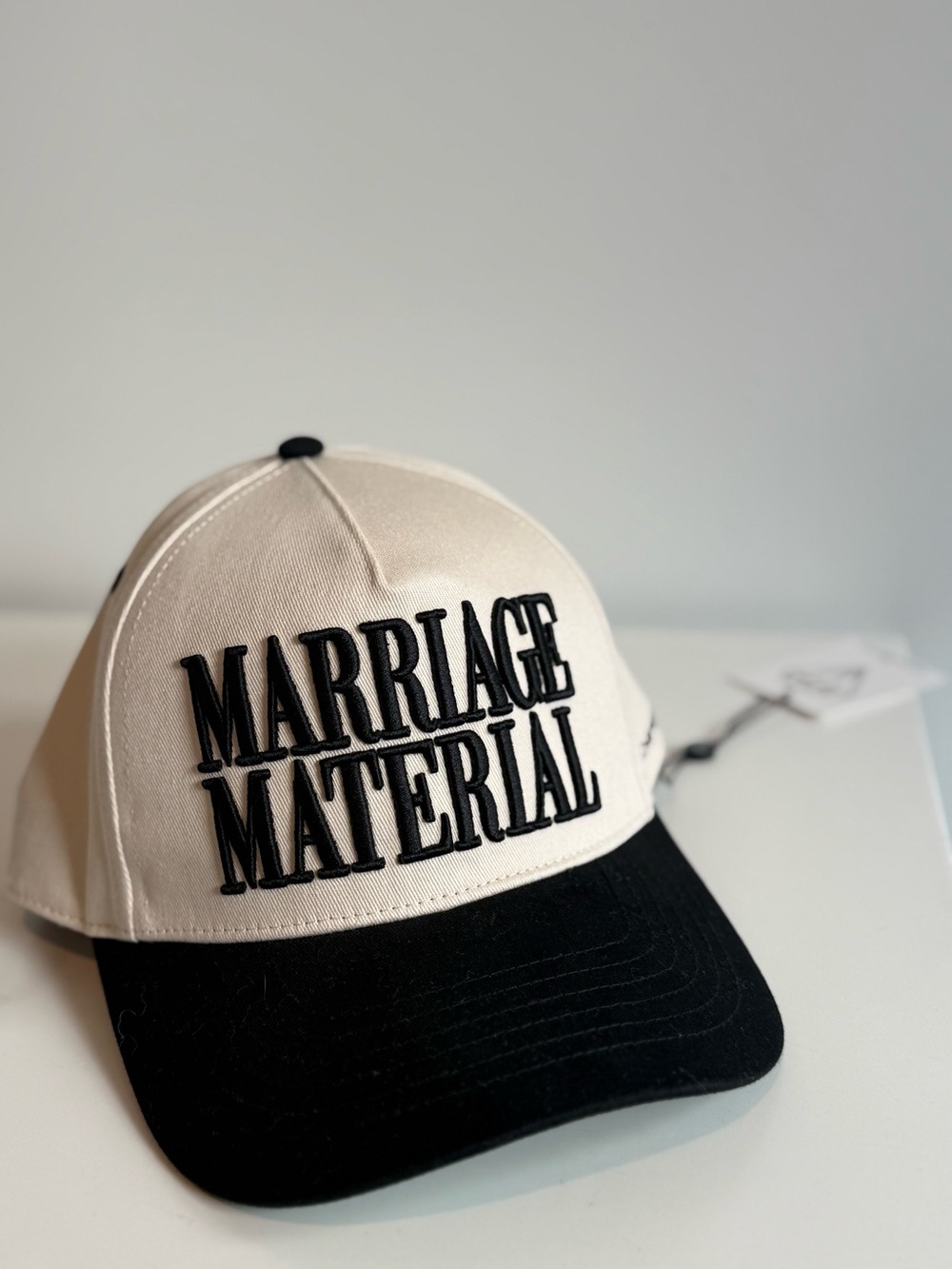 Marriage Material Two-Tone Baseball Cap